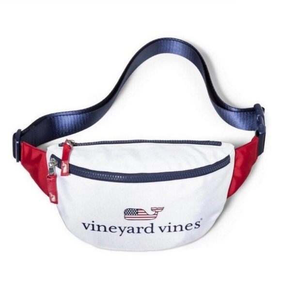 Vineyard Vines Handbags - VINEYARD VINES Target Flag Whale Bag Fanny Pack